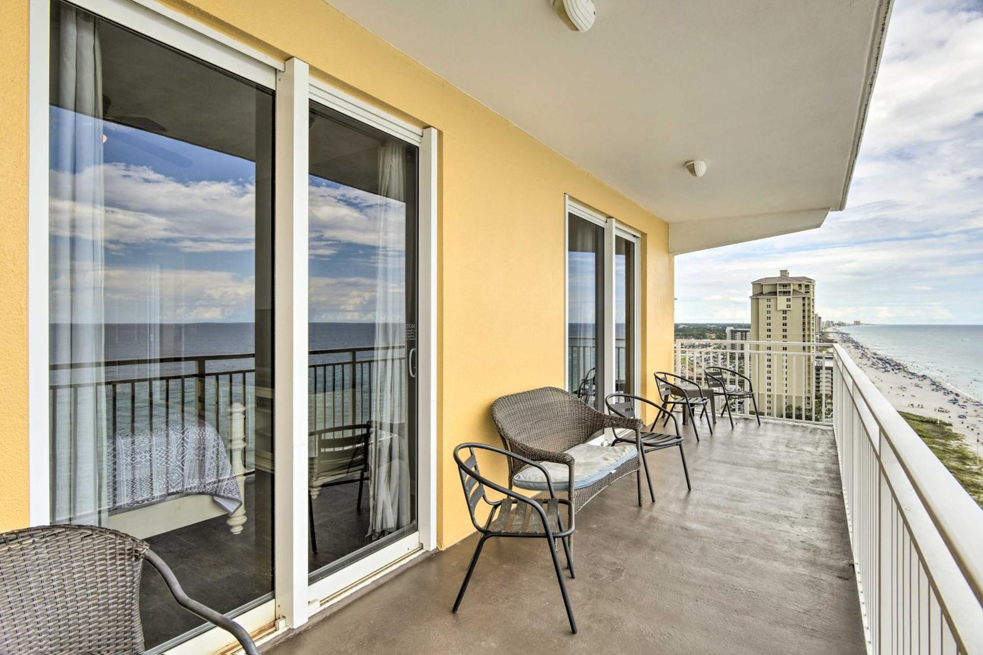 Oceanfront Pcb Condo With Gulf Views And Pool Access! Panama City Beach Extérieur photo