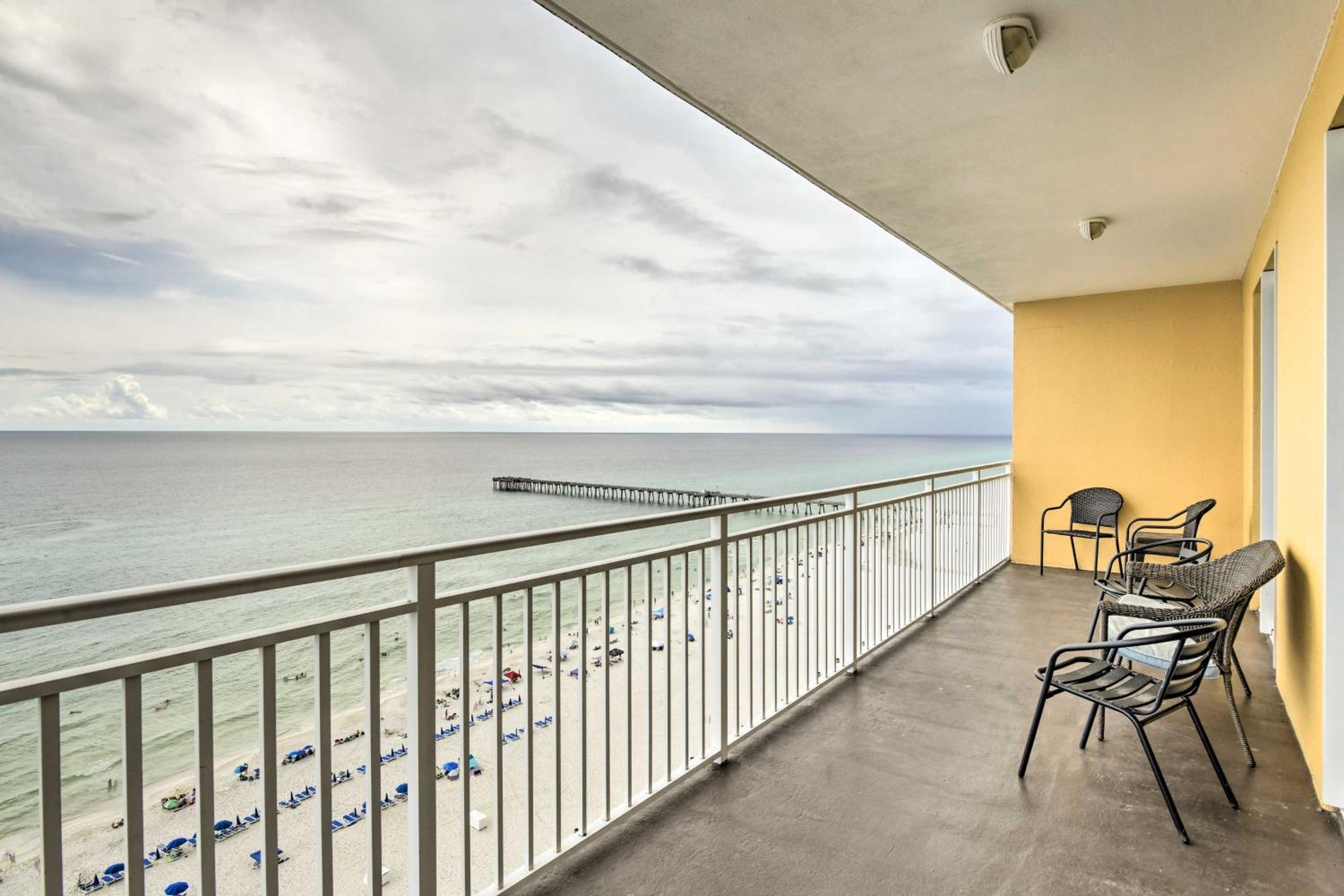 Oceanfront Pcb Condo With Gulf Views And Pool Access! Panama City Beach Extérieur photo
